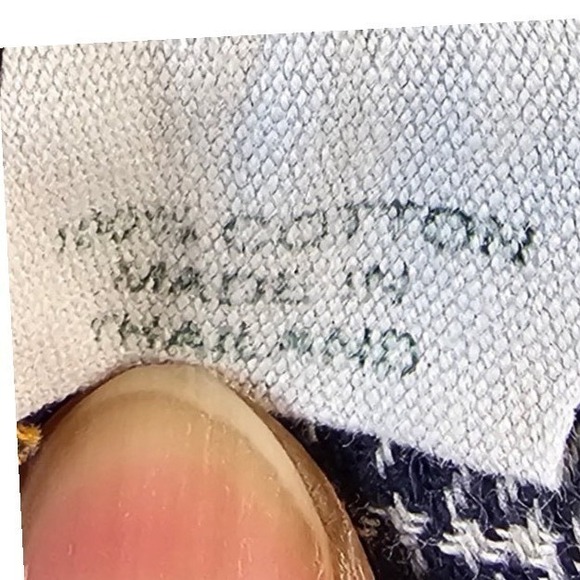 J.Crew Denim Jeans Men's Size 33x32 Blue Straight Fit Plaid Lined Cotton - Picture 9 of 16